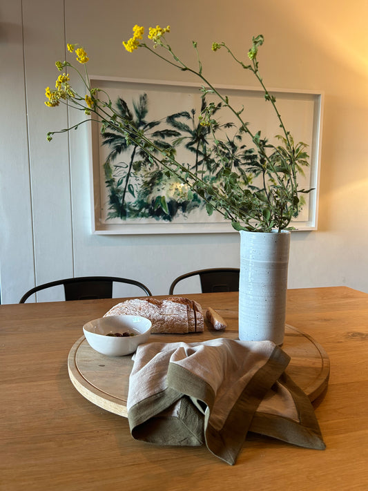Border napkin set