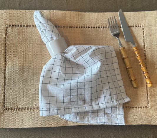 The check napkin set
