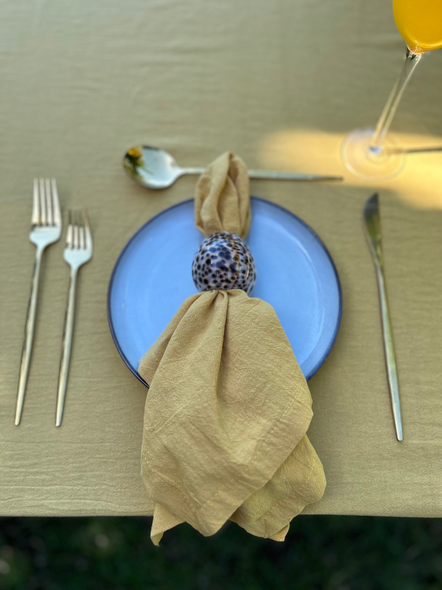 Mimosa tablecloth