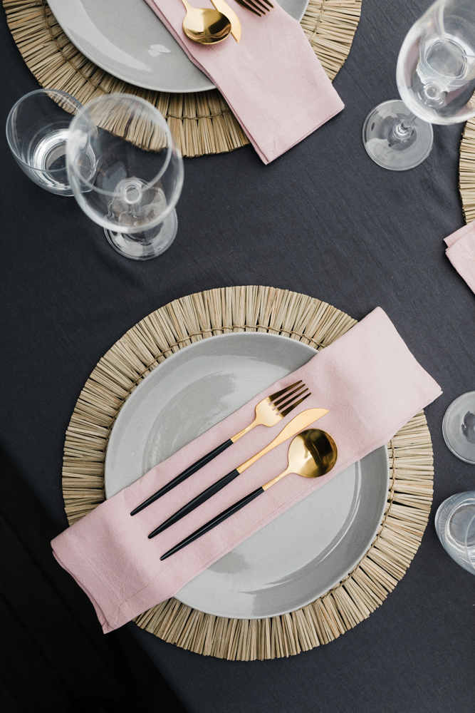 Rosé napkin set