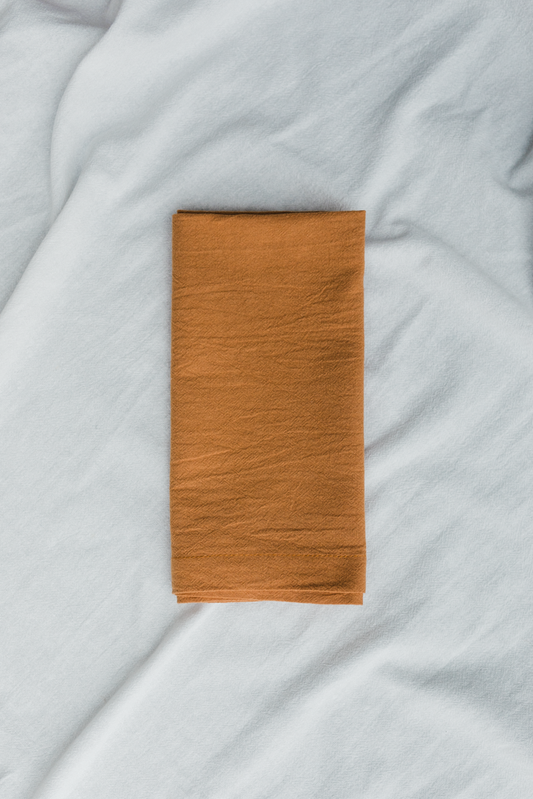 Rust napkin set