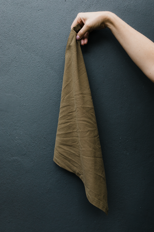 Forest green napkin set
