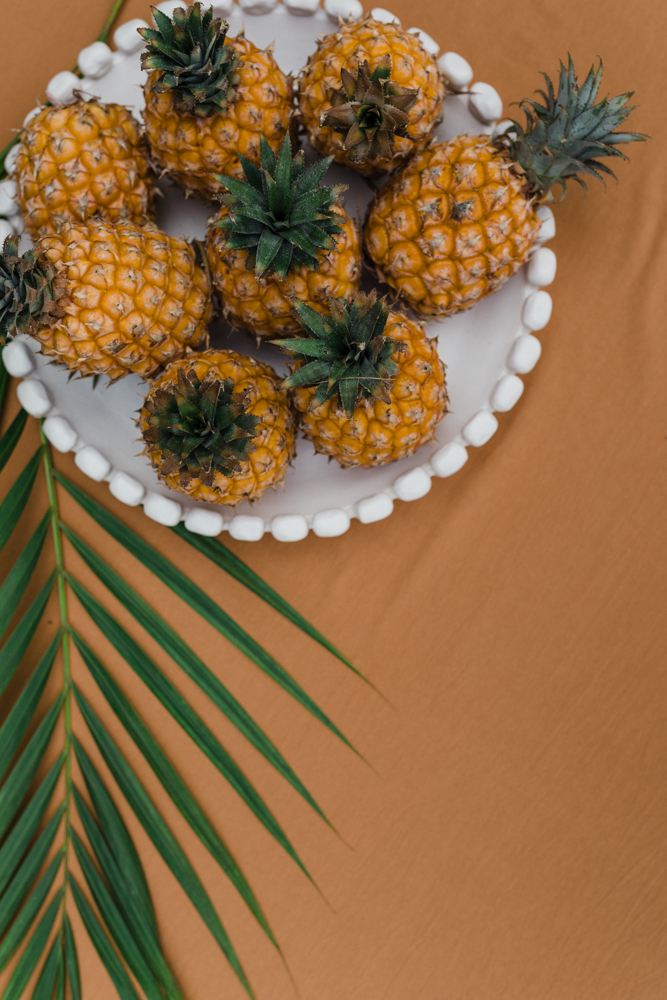 Rust tablecloth