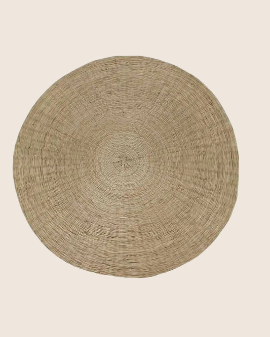 Fine weave raffia placemat