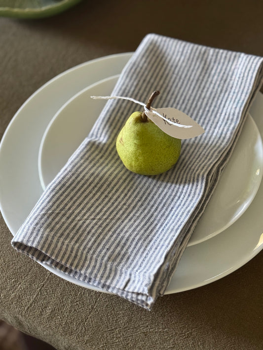 The thin stripe napkin set