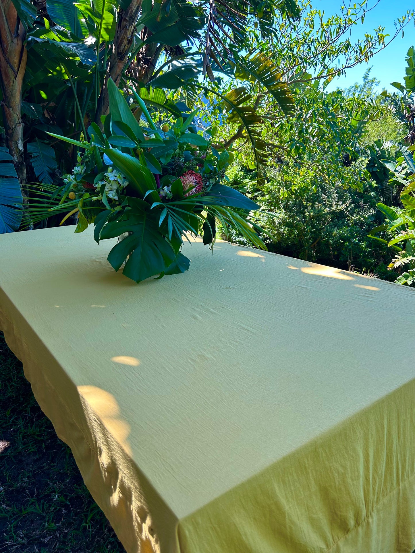 Mimosa tablecloth