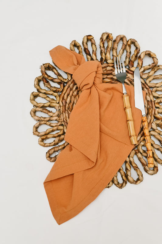 Rustic Ilala palm placemats