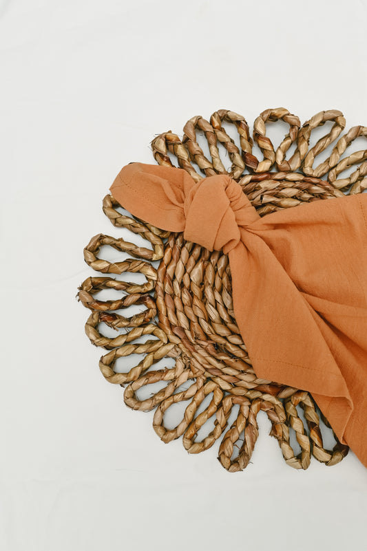 Rustic Ilala palm placemats