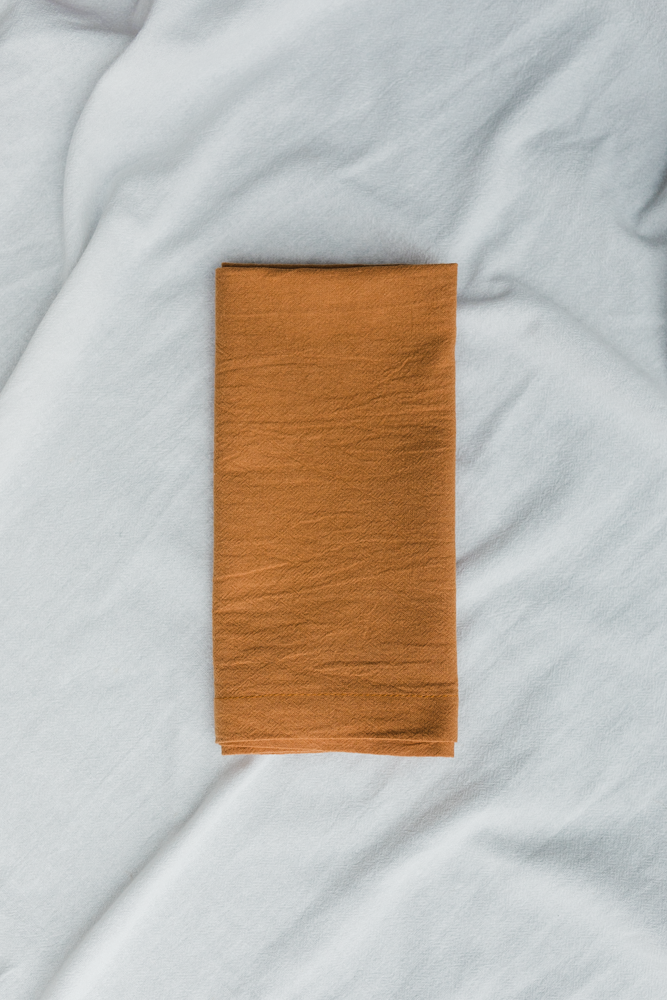 Rust napkin set
