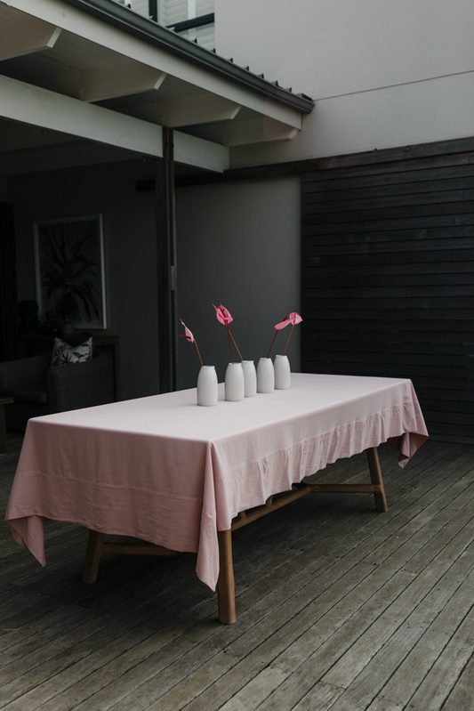 Rosé tablecloth